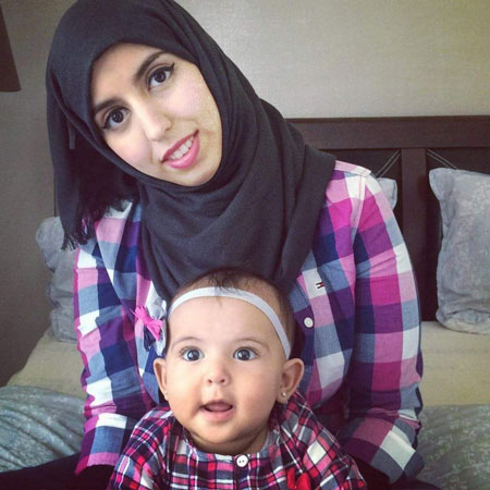 Yusra and her daughter