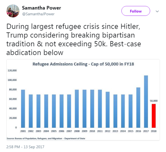 Samantha Power Tweet