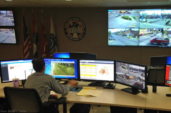 SLMPD's Real Time Crime Center