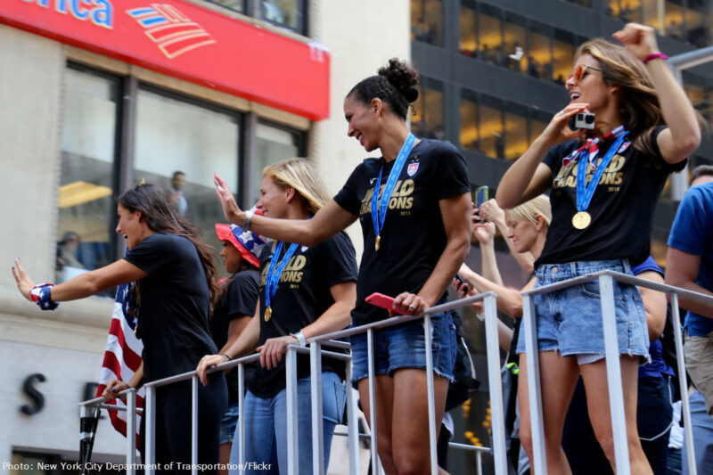 After The Ticker Tape Parade A Grim Reality For The Us Womens Soccer Team Aclu