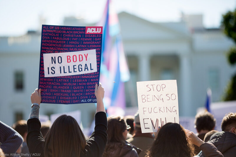 The Trump Administration Is Trying to Erase Trans People, but the Law Clearly Protects Them News and Commentary American Civil Liberties Union