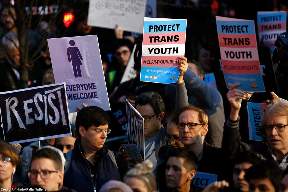 New U.S. state laws directed at transgender youth