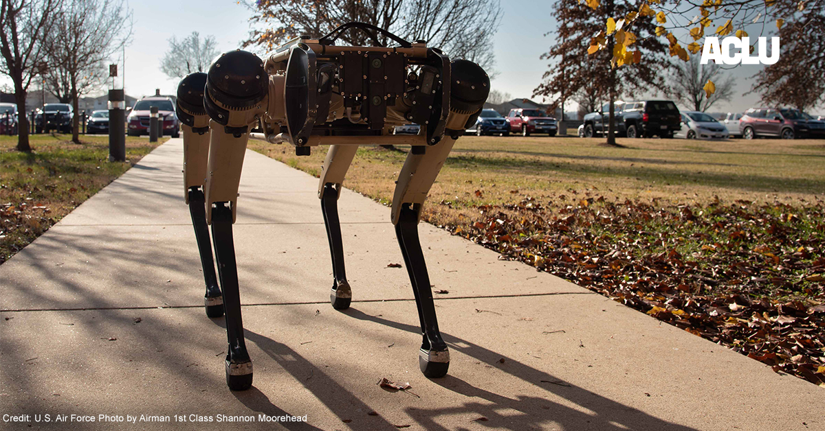 Robot Police Dogs are Here. Should We be Worried? | ACLU