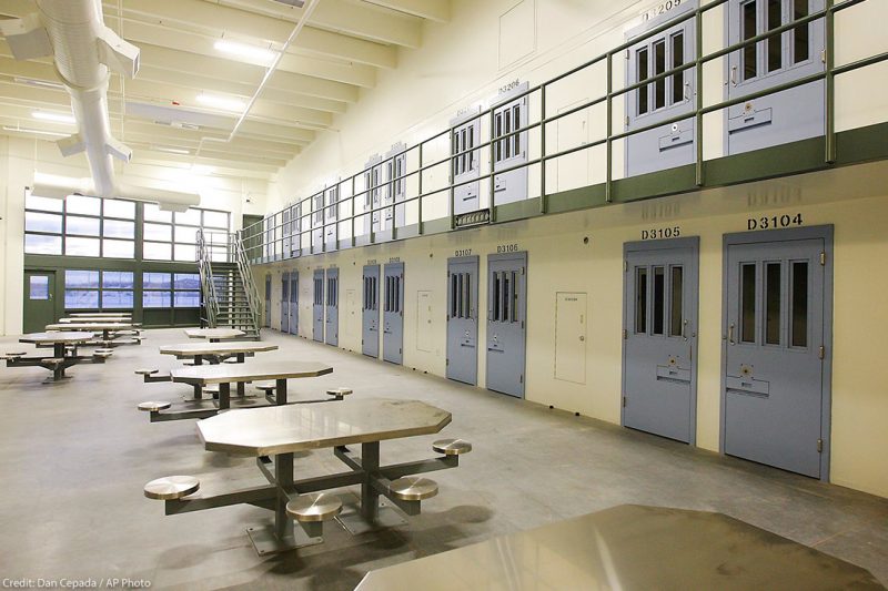 federal prison cell minimum security